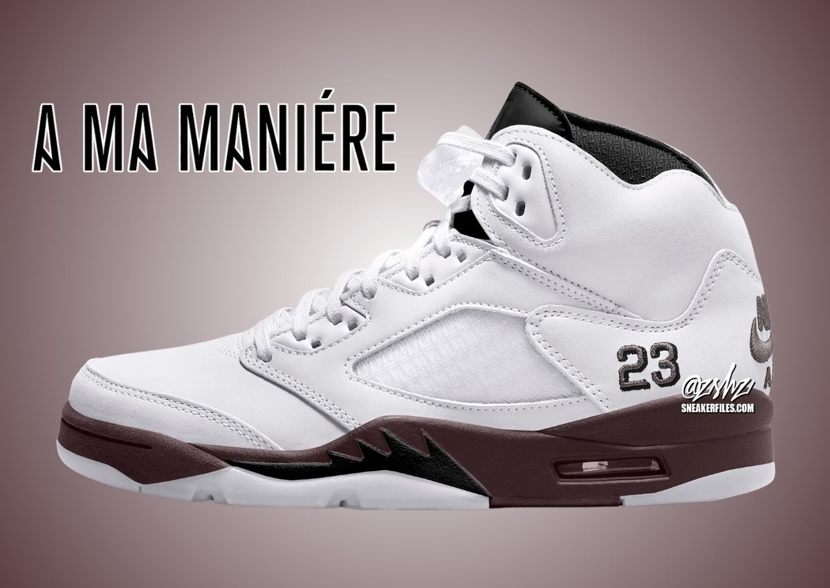 A Ma Maniére x Air Jordan 5 Violet Ore